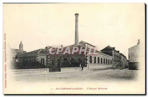Cartes postales Sante Militaria Bourbonne les Bains Hopital militaire