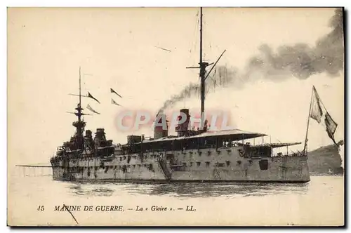 Cartes postales Bateau Gaulois Cuirasse d'escadre