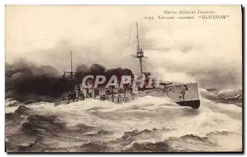 Cartes postales Bateau La Gloire Croiseur Cuirasse