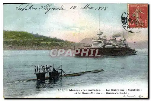Cartes postales Bateau Brest Le Guichen dans l'avant port