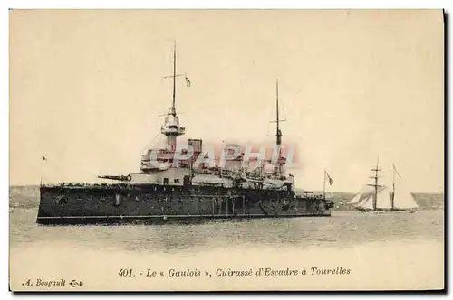 Cartes postales Bateau La Gloire Croiseur Cuirasse