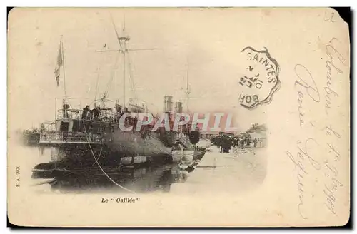 Cartes postales Bateau Le Guichen Croiseur de 1ere classe