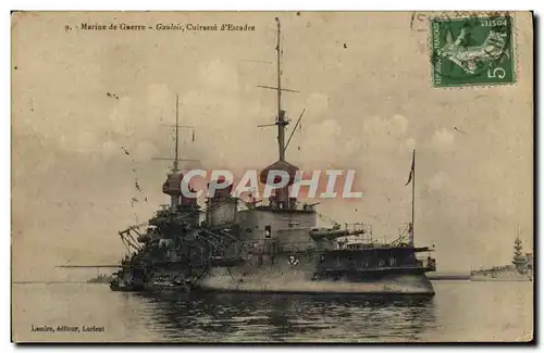 Ansichtskarte AK Bateau Le Gaulois Cuirasse de 1ere classe