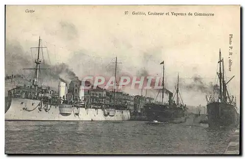 Cartes postales Bateau Le Gaulois Cuirasse d&#39escadre