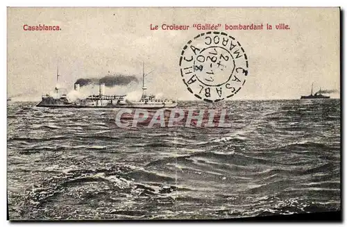 Cartes postales Bateau Gaulois Cuirasse d'escadre