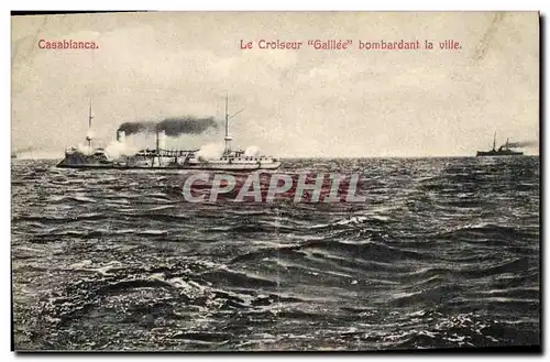 Cartes postales Bateau Le Gaulois Cuirasse d&#39escadre