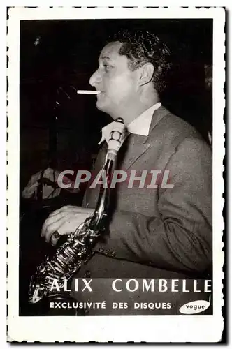 Cartes postales moderne Alix Combelle Saxophone