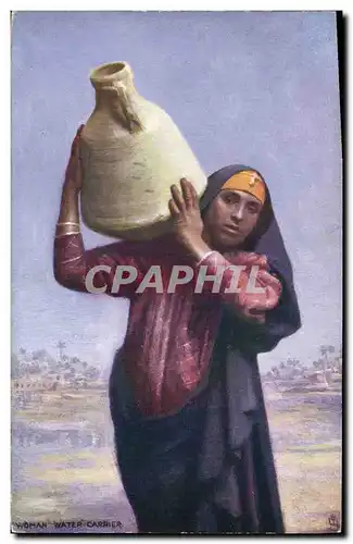 Cartes postales Orientalisme Woman Water Carrier