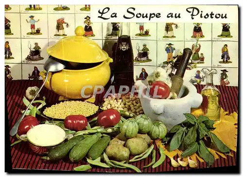 Cartes postales moderne La soupe au Pistou