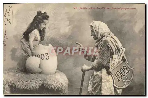 Ansichtskarte AK Fantaisie Enfant Annee 1903
