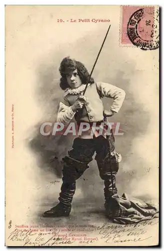 Cartes postales Fantaisie Enfant Le petit Cyrano