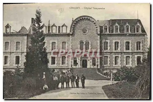 Ansichtskarte AK Sante Militaria Chagny Hopital temporaire