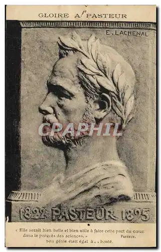 Cartes postales Sante Gloire a Pasteur