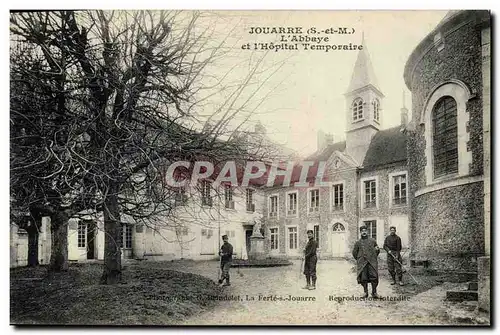 Ansichtskarte AK Sante Militaria Jouarre L&#39abbaye et l&#39hopital temporaire