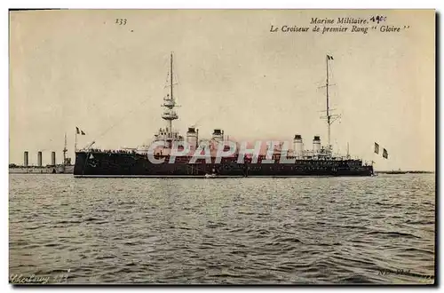 Ansichtskarte AK Bateau Le croiseur de premier rang Gloire