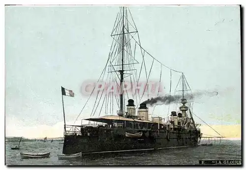 Cartes postales Bateau La Gloire