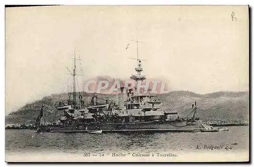 Cartes postales Bateau Le Hoche cuirasse a tourelles