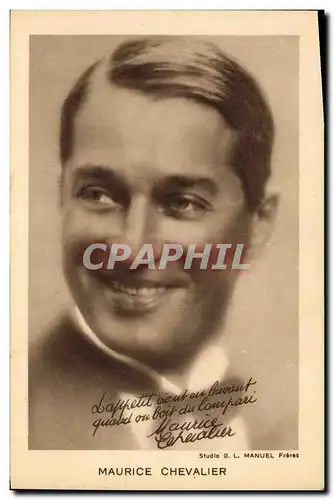 Cartes postales moderne Maurice Chevalier