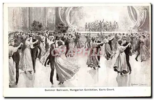 Ansichtskarte AK Summer ballroom Hungarian exhibition Earls Court