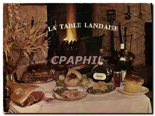 Cartes postales moderne La table landaise