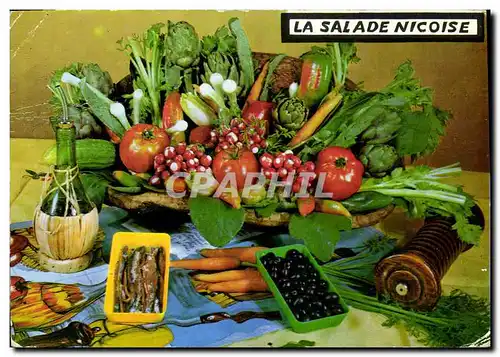 Cartes postales moderne La salade Nicoise