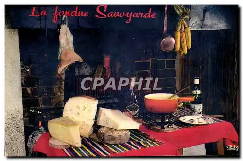 Cartes postales moderne La fondue Savoyarde