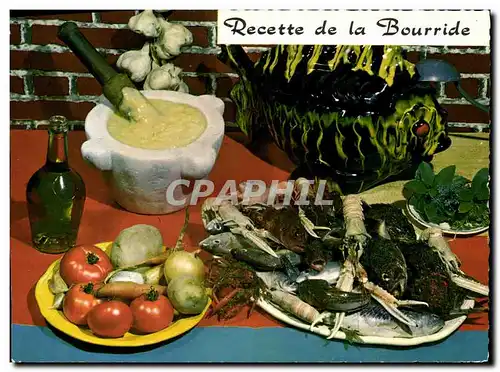 Cartes postales moderne Recette de la Bourride