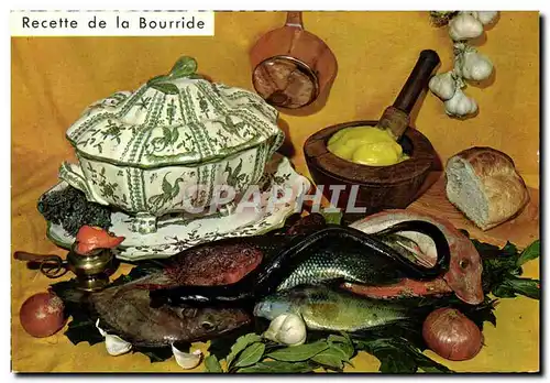 Cartes postales moderne Recette de la Bourride