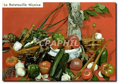 Cartes postales moderne La ratatouille Nicoise