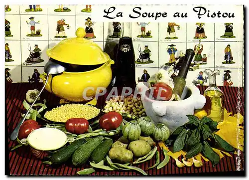 Cartes postales moderne La soupe au Pistou