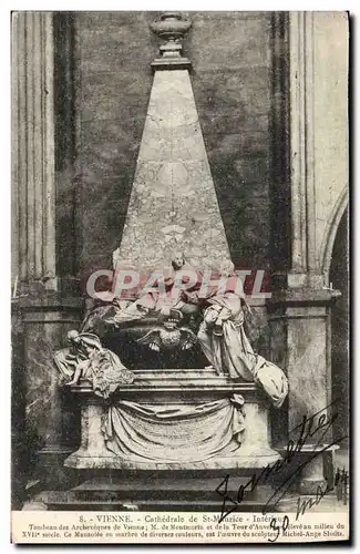 Ansichtskarte AK Mort Vienne Cathedrale de St Maurice Interieur