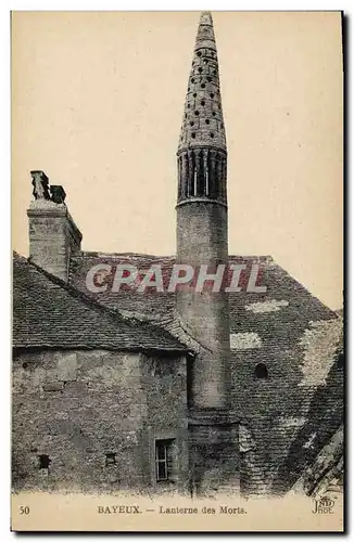 Cartes postales Mort Bayeux Lanterne des morts