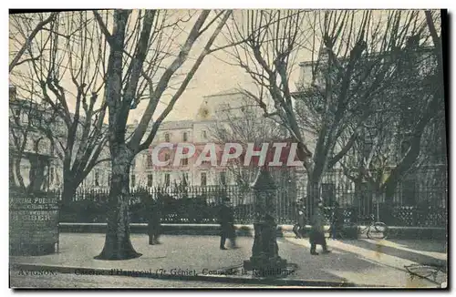 Cartes postales Militaria Avignon Caserne 7eme Genie