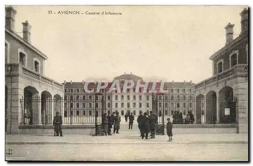 Ansichtskarte AK Militaria Avignon Caserne d&#39infanterie