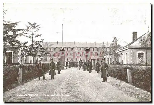 Cartes postales Militaria Angers Caserne du Genie