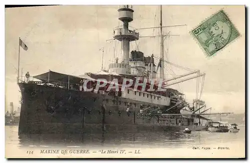 Cartes postales Bateau Le Henri IV