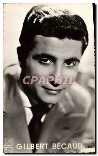 Cartes postales moderne Gilbert Becaud