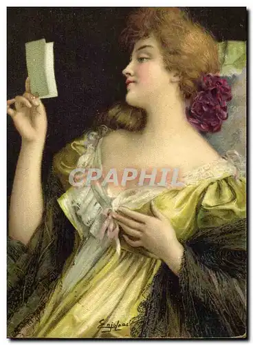 Cartes postales Fantaisie Illustrateur Femme