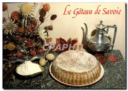 Cartes postales moderne Le gateau de Savoie