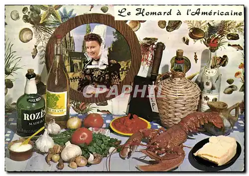 Cartes postales moderne Le Homard a l&#39americaine