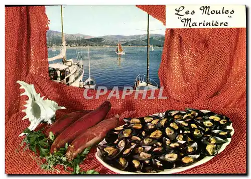 Cartes postales moderne Les Moules Mariniere