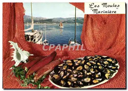 Cartes postales moderne Les Moules Mariniere