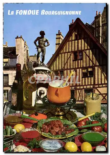 Cartes postales moderne La fondue Bourguignonne