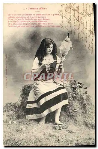 Cartes postales Fantaisie Femme Jeanne d&#39Arc