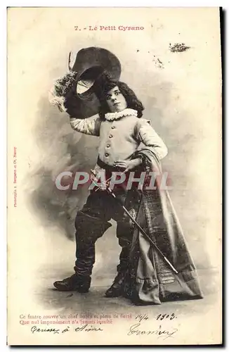 Ansichtskarte AK Fantaisie Enfant Le petit Cyrano