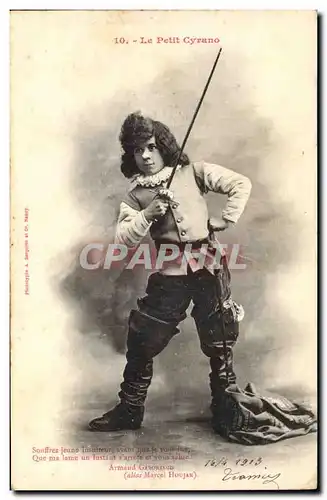 Cartes postales Fantaisie Enfant Le Petit Cyrano