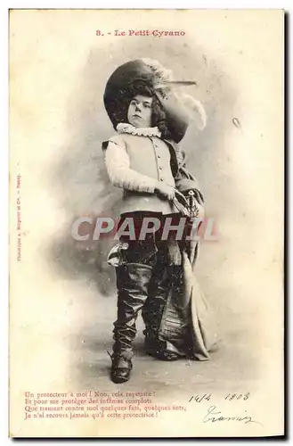 Cartes postales Fantaisie Enfant Le Petit Cyrano