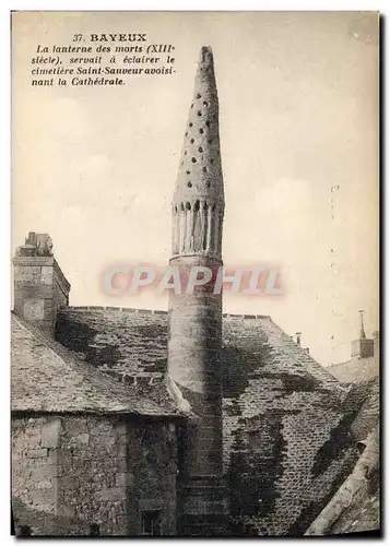 Cartes postales Bayeux La lanterne des morts