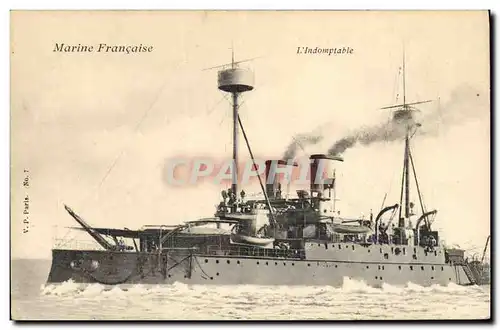 Cartes postales Bateau L&#39Indomptable