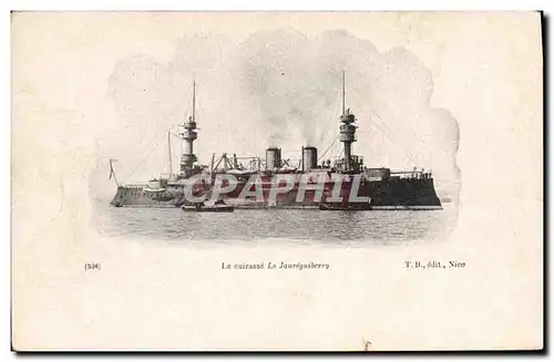 Ansichtskarte AK Bateau Le cuirasse de Jaureguiberry